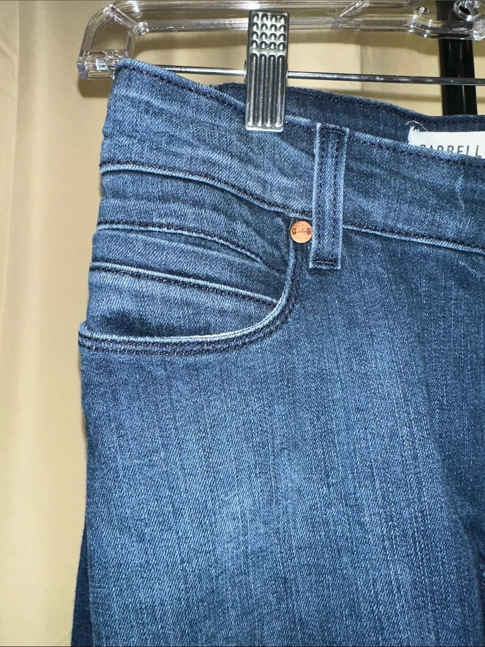 Barbell Apparel Dark Indigo Capri size 28